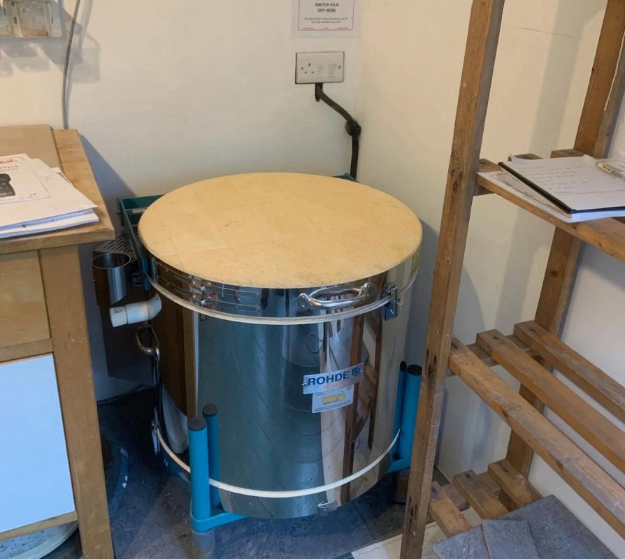 Kiln to Studio Installation