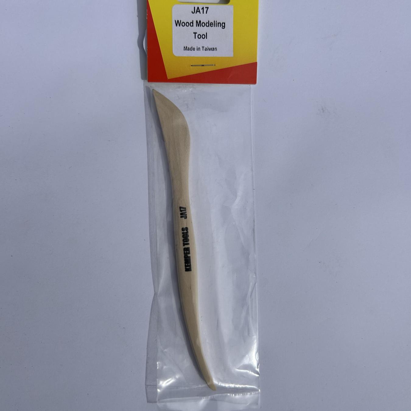 6" wooden modelling tool 17